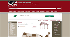 Desktop Screenshot of landscapeservice.us